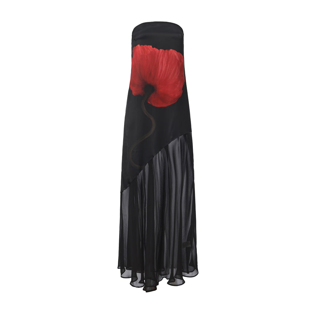 Strapless Oceana Maxi Dress