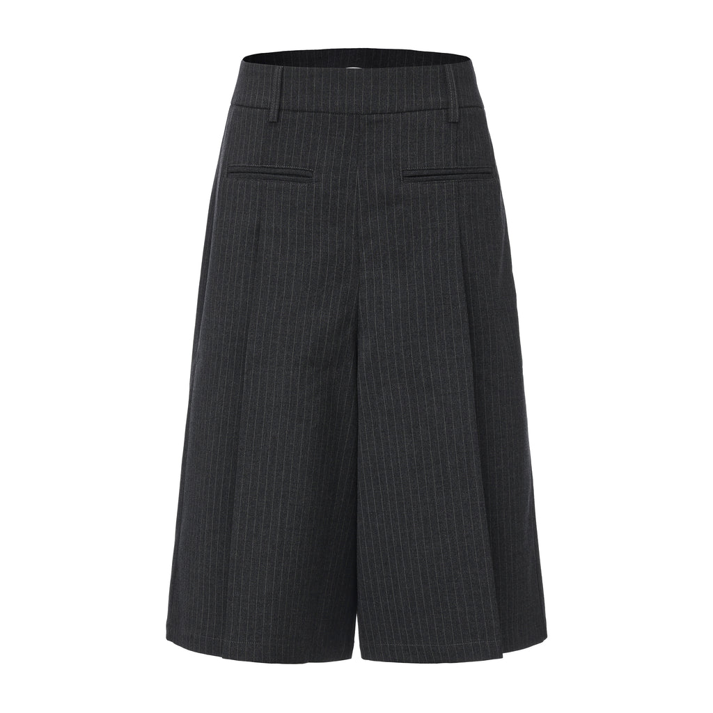 Gene Striped Boxy Shorts