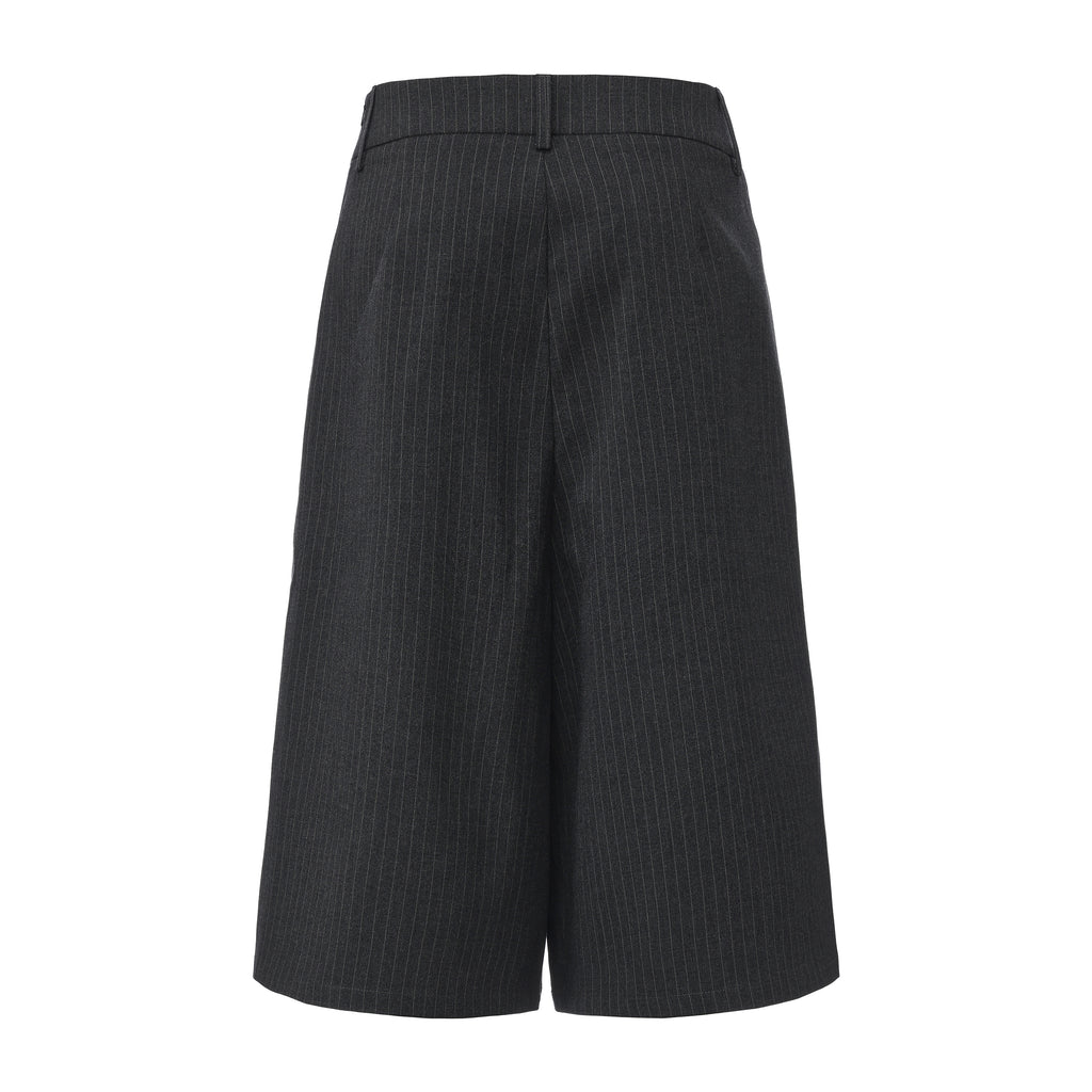 Gene Striped Boxy Shorts